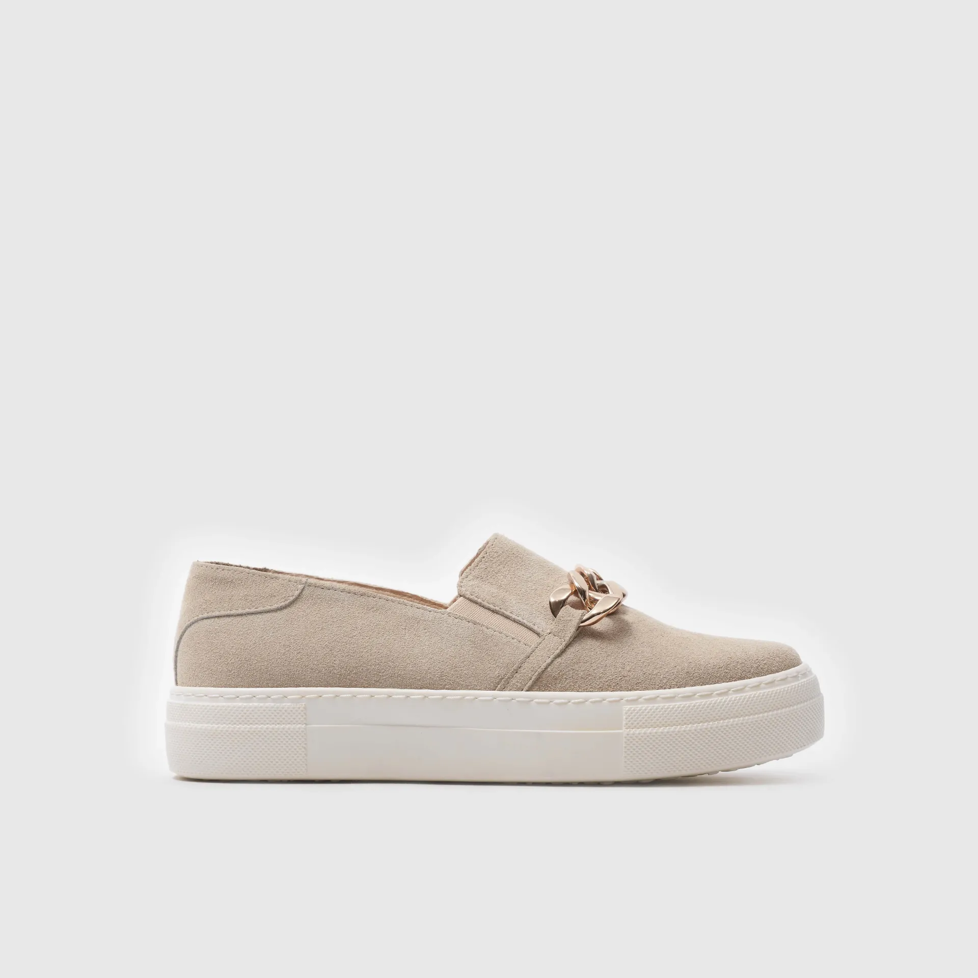 Bej Kadın Casual Sneaker Ayakkabı [TG060105]