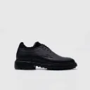 Siyah Erkek Casual Derby Ayakkabı [TG052337]