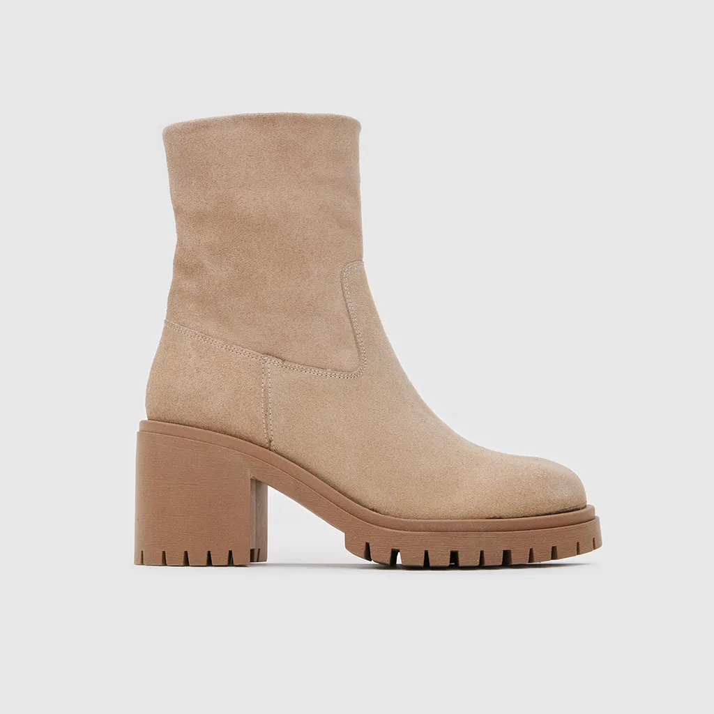 Bej Kadın Casual Bot [TG060088] (36)