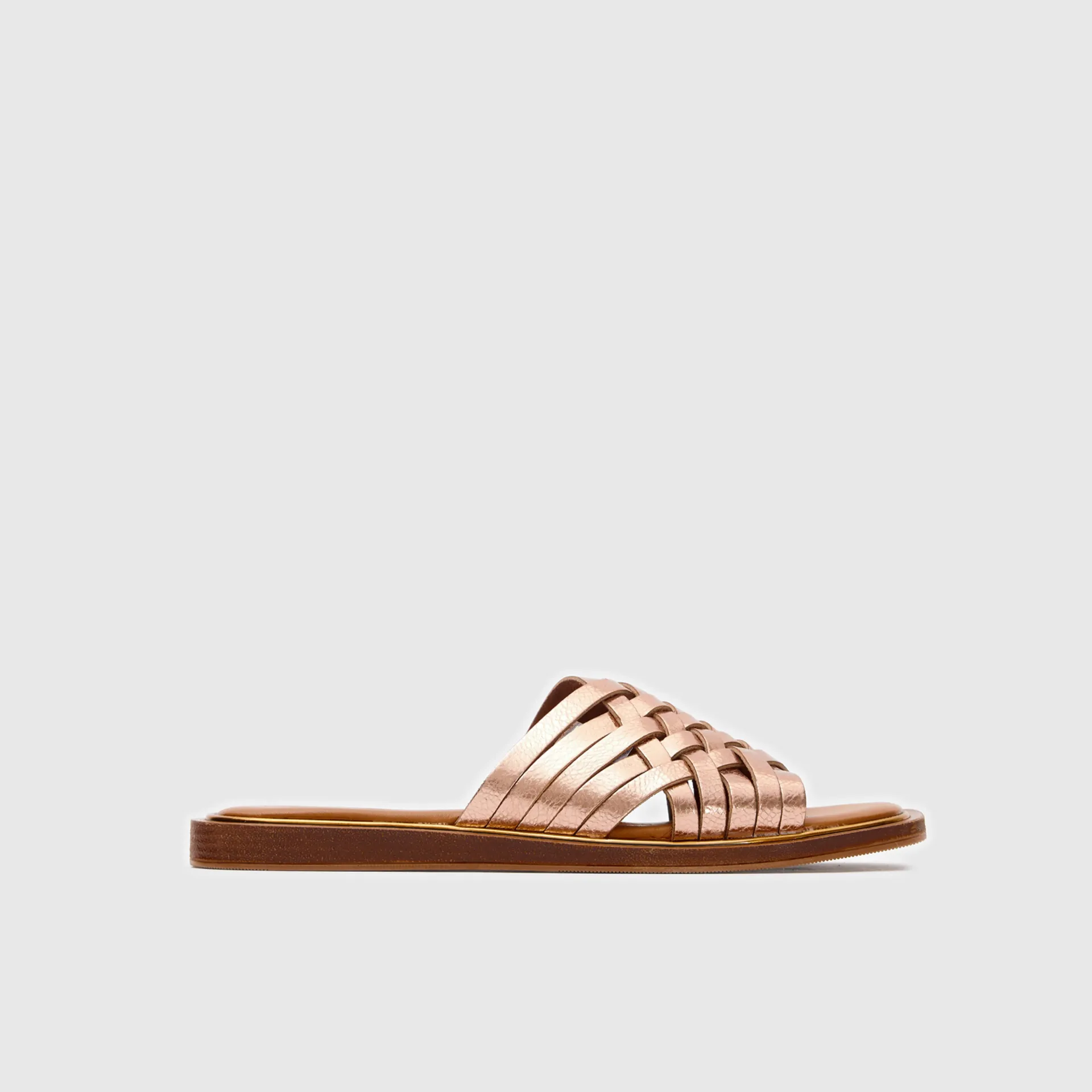 Altın Kadın Casual Düz Terlik [TG060193]