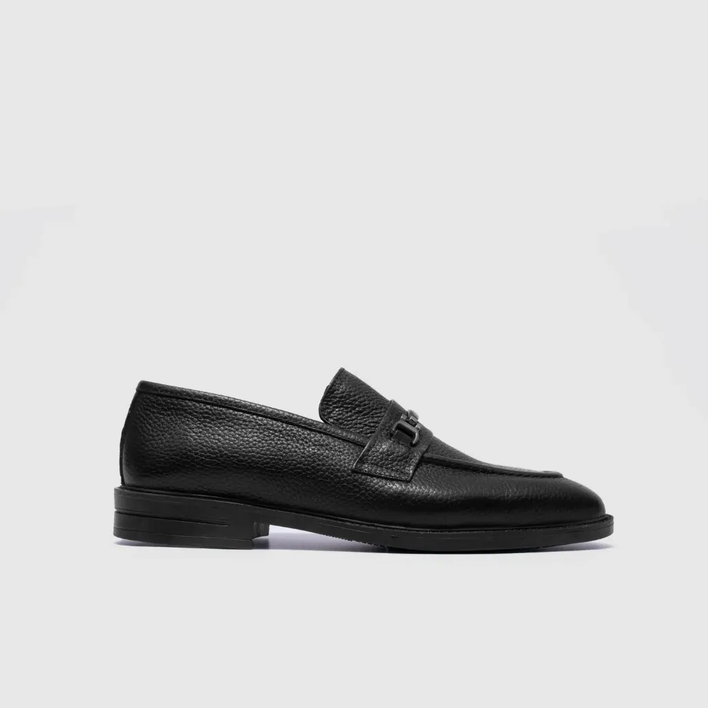 Siyah Erkek Klasik Loafer Ayakkabı [TG052339]