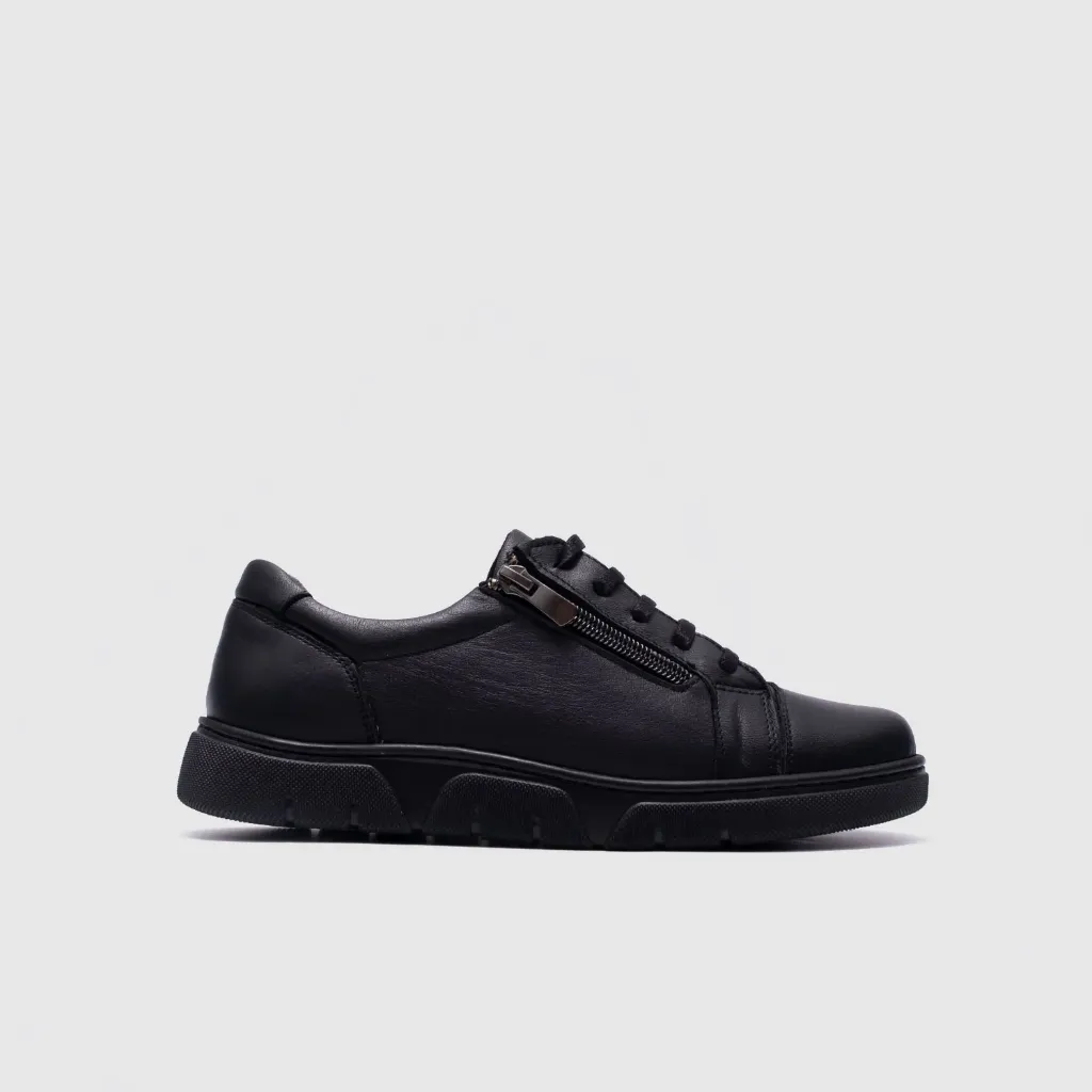 Siyah Kadın Comfort Sneaker Ayakkabı [TG060277]