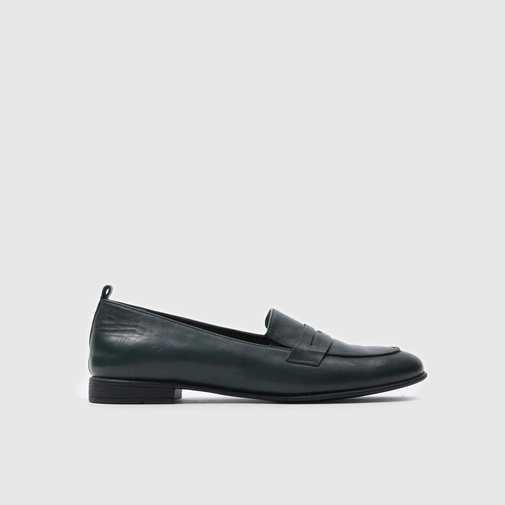 Yeşil Kadın Klasik Loafer Ayakkabı [TG051534]